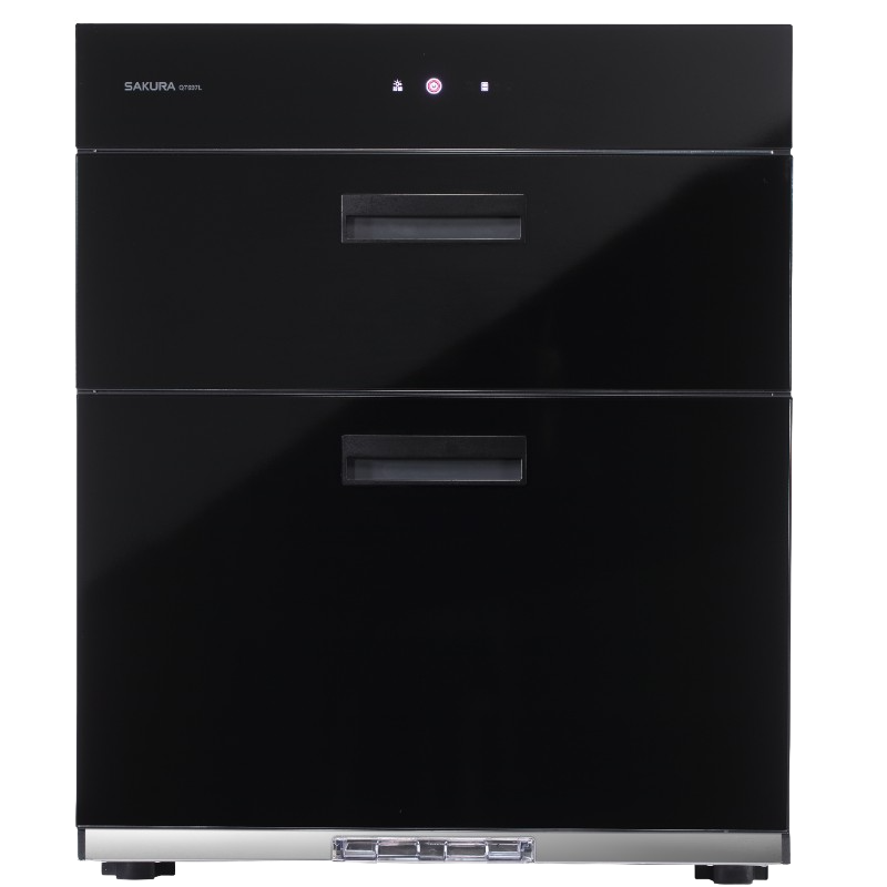 全平面雙熱風循環落地式烘碗機